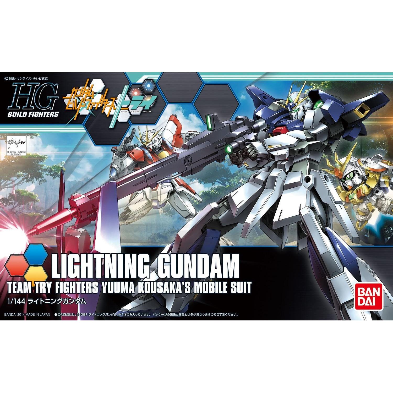 Bandai Hgbf 1/144 Lightning Gundam