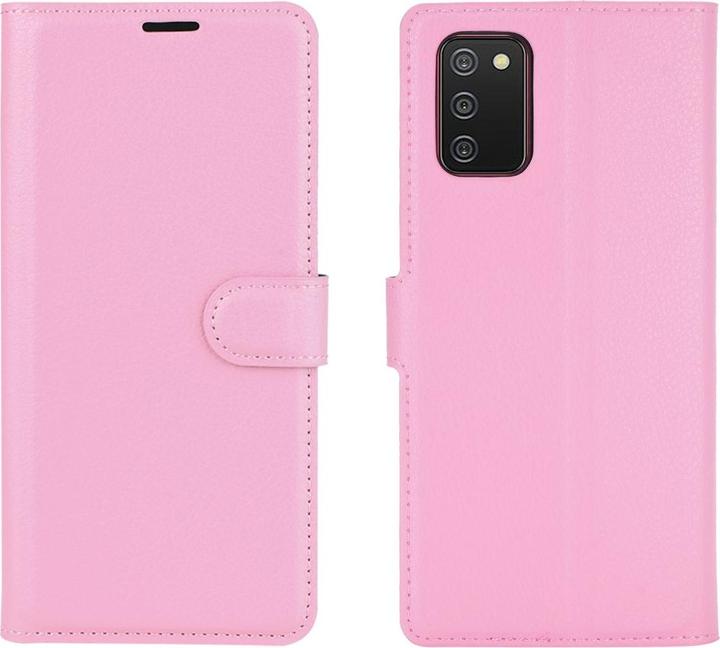 Produktbild König Design Hülle Handy Schutz für Samsung Galaxy A02s Case Cover Tasche Etuis Bumper Rosa (Samsung Galaxy A02s)