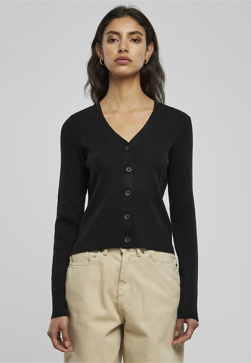 Produktbild Urban Classics Ladies Short Rib Knit Cardigan (4XL)