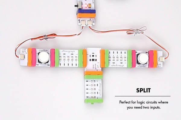 Produktbild Littlebits split,, Multicolour, 95.2 mm, 190.5 mm, 12.7 mm, 10 g