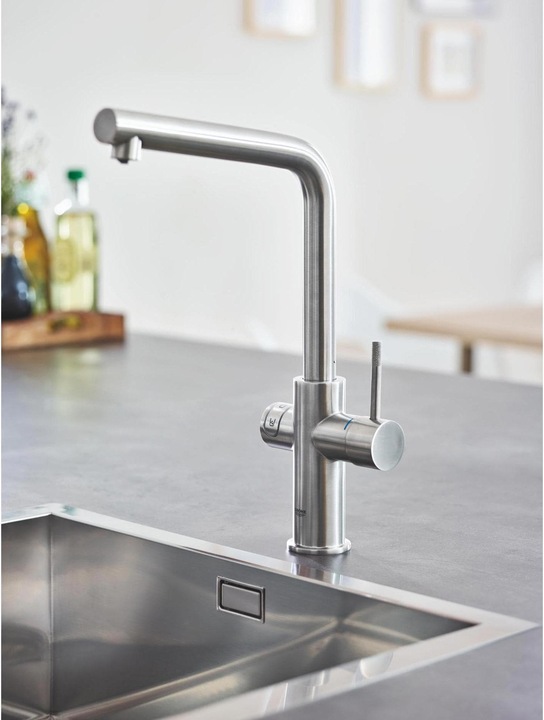 Actual product image Grohe Blue Home L spout starter kit