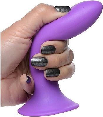 Actual product image XR Brands Squeezable Slender Dildo