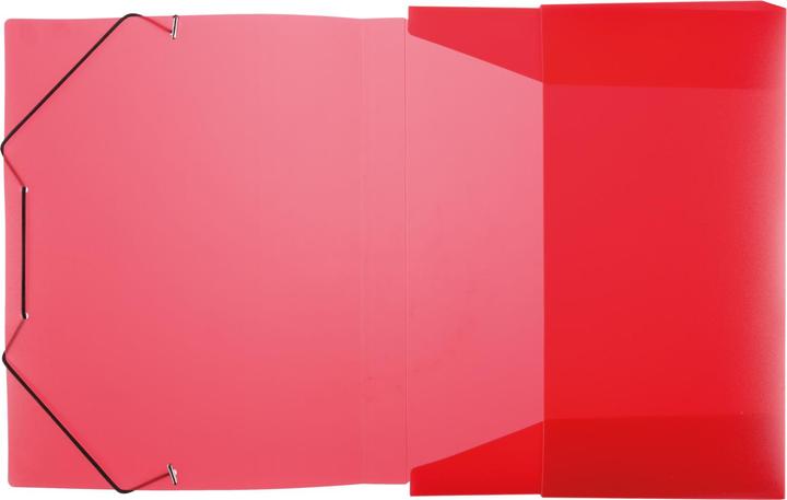 Immagine prodotto Idena Cartella A4 con elastico PP traslucido rosso (A4, 1 x)
