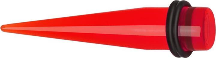 Actual product image Star Piercing Expander red (without brass, Acrylic)