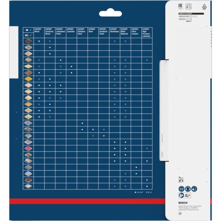 Produktbild Bosch Professional Zubehör Kreissägeblatt Expert for Wood, 235 x 30 x 2,8 mm, 56