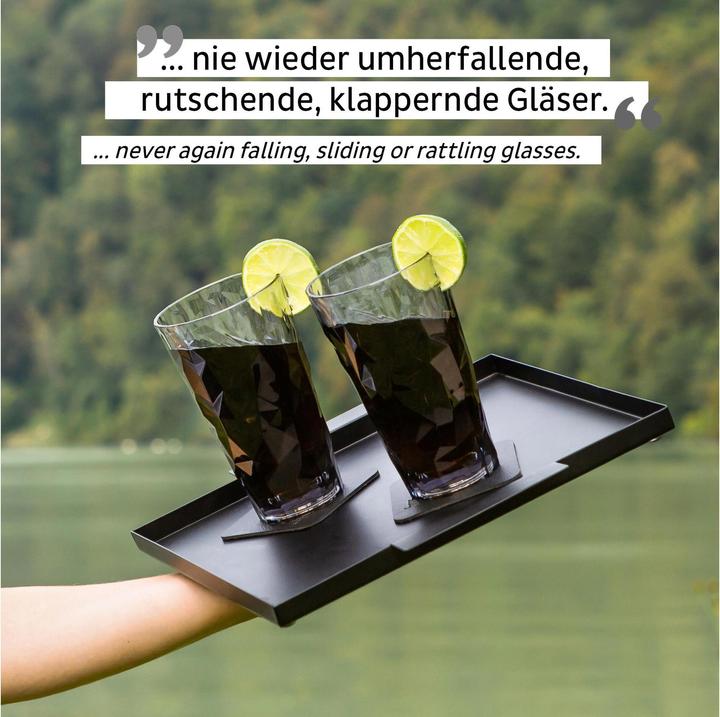 Actual product image Silwy Magnet Plastic Glasses Long Drink Grey