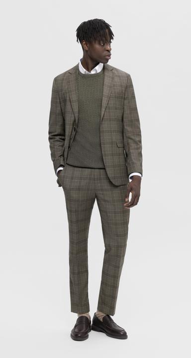 Actual product image Selected Checked suit trousers (42)