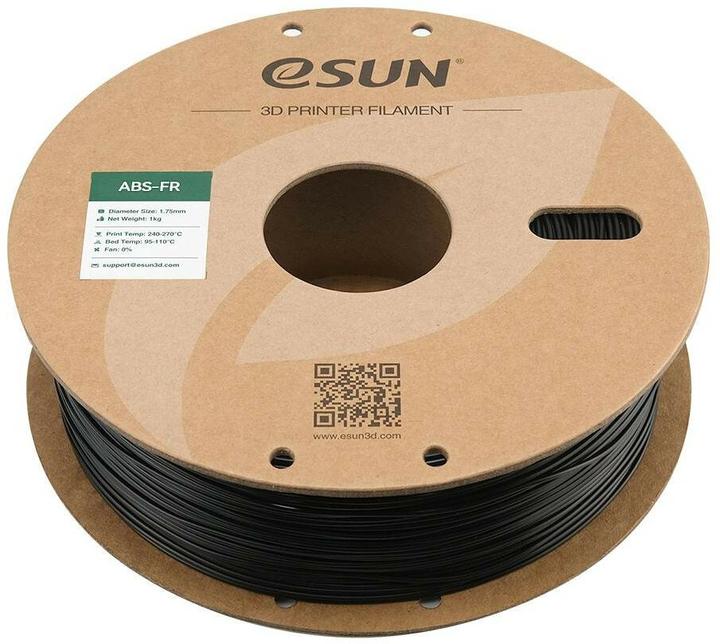 Actual product image eSUN EABSMAX 1,75mm BLACK 1kg 3D FILAMENT (ABS, 1.75 mm, 1000 g)