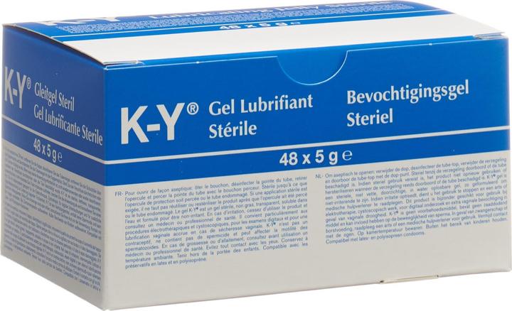 Actual product image K-Y Jelly lubricant sterile gel