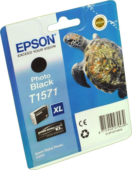 Produktbild Epson T1571 Ultra Chrome K3 (PBK)