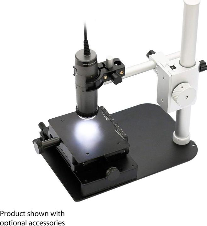 Produktbild Dino Lite Mikroskop Kamera Zubehör Tischstativ mit Ausleger für lite Digitalmikroskope
