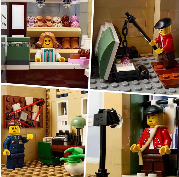 Image du produit LEGO Le Commissariat de police (10278, LEGO Creator Expert, LEGO difficiles à trouver)