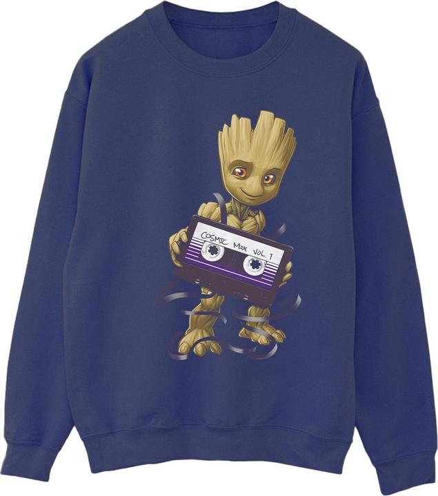 Immagine prodotto Guardians Of The Galaxy Groot Cosmic Tape Felpa Donna (L)