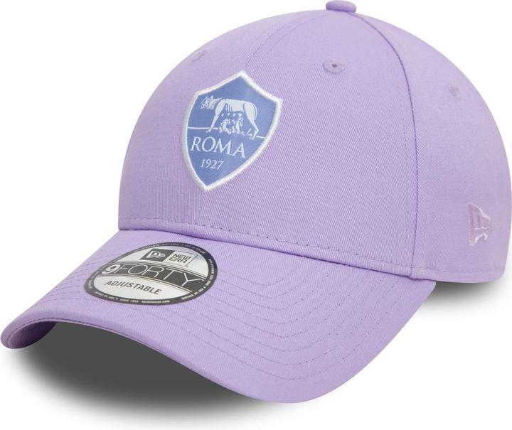 Actual product image New Era 9Forty Strapback Femme Cap - AS Roma sky blue