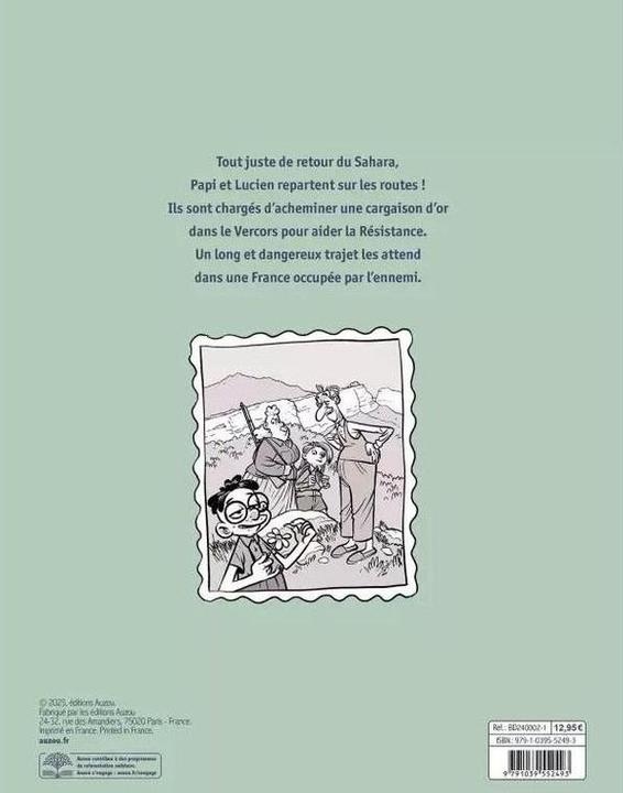 Produktbild Auzou France La drôle de guerre de papi et Lucien (Französisch, Erre Fabrice, Téhem, 2025)