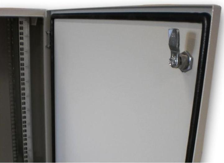 Actual product image Datacom 19 "venkovnÃ rozvadÄ'Ä 15U/600x400 IP65 Å¡edÃ½ (15 RU, 19 inch rack)