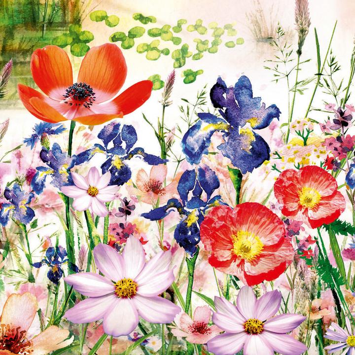 Produktbild Kaeppel Mako-Satin Bettwäsche Sunset Memories bunt (135 x 200 cm, 80 x 80 cm)