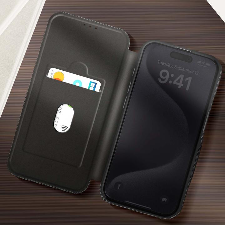 Immagine prodotto Avizar CarbonX RFID Cover (Apple iPhone 15 Pro Max)