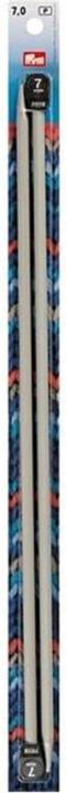 Produktbild Prym Stricknadeln 6.50 mm, Alu, 2 Stück, Grau