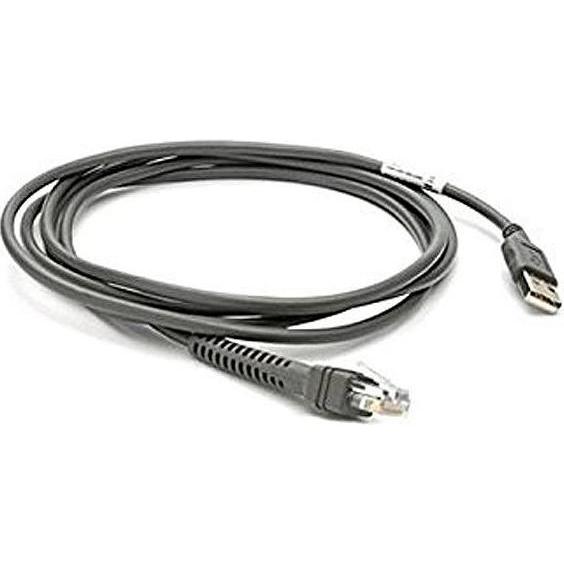 Zebra USB-Kabel für DS2278/3608/3678/8178 und LI3608/3678, 4,6m, Barcode-Scanner Zubehör