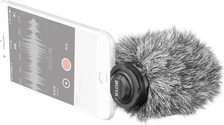 Actual product image Boya BY-DM200 stereo condenser microphone