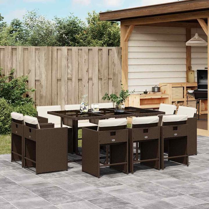 Actual product image vidaXL Garten Essgruppe (165 x 106 x 73 cm)