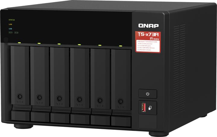 Produktbild QNAP TS-673A-8G (0 TB)