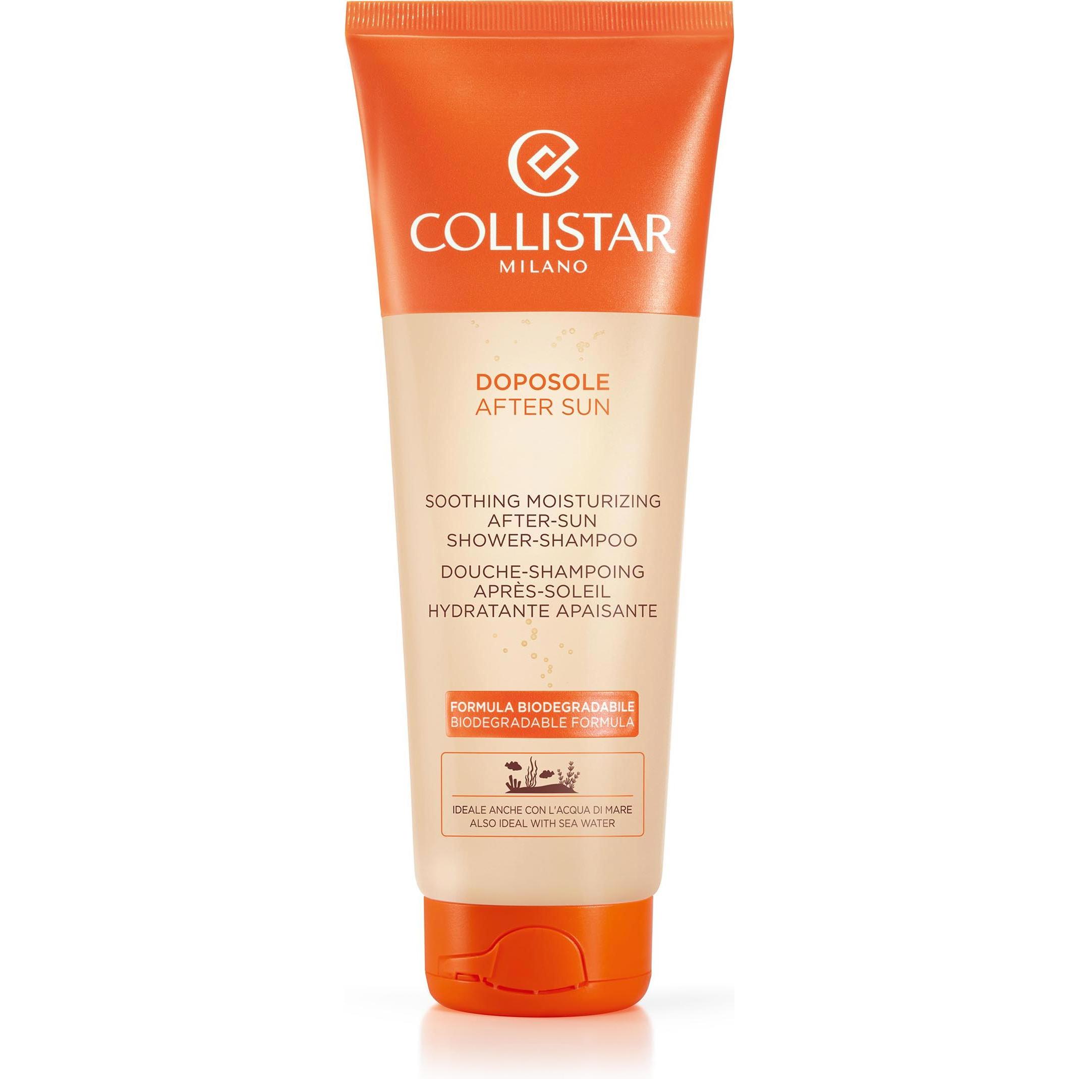 Collistar, Shampoo, Eco Compact Aft Sun Shower Sh (250 ml, Flüssiges Shampoo)