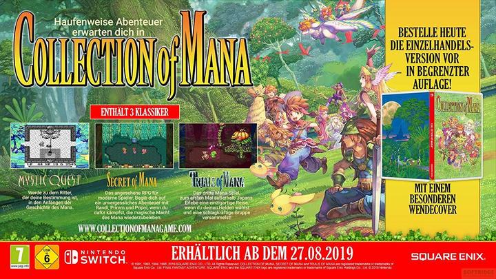 Image du produit Square Enix Collection de mana (Switch, Switch OLED, Switch Lite, Multilingue)