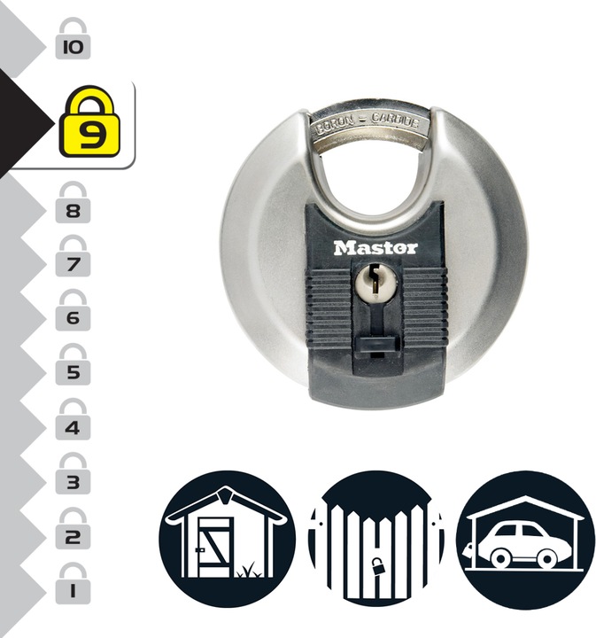 Actual product image Master Lock Excell M50EURD