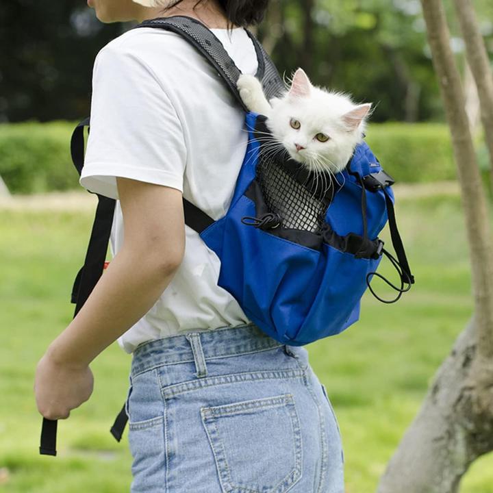 Actual product image WLDOCA Hunderucksack für Motorräder und Outdoor-Aktivitäten (Cat, Dog, Breathable)