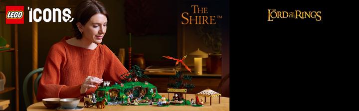 Immagine prodotto LEGO Der Herr der Ringe: Das Auenland (LEGO Icons, Set LEGO rari)