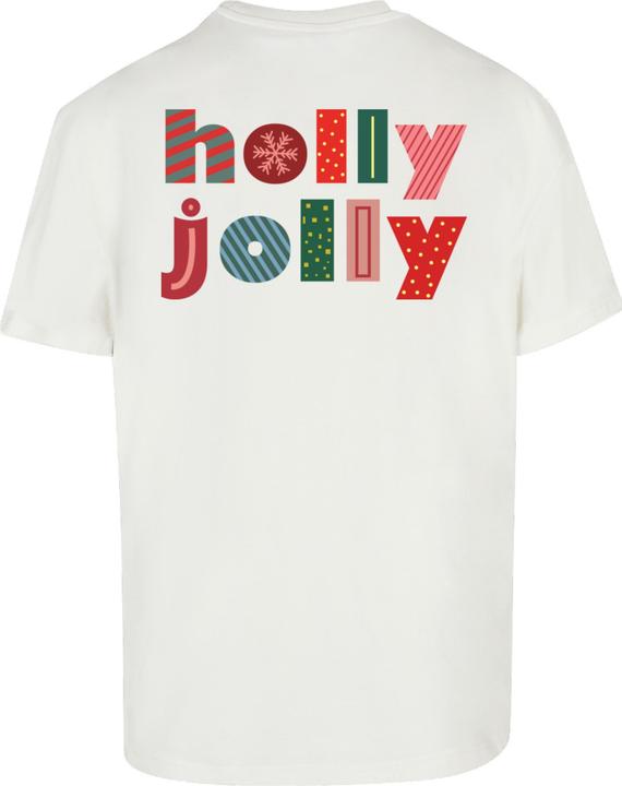 Produktbild Merchcode Christmas Holly Jolly Mood Tee - 182095 (L)