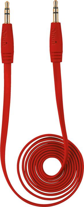 Actual product image Trust Flat Audio Cable 1m Red (1 m)