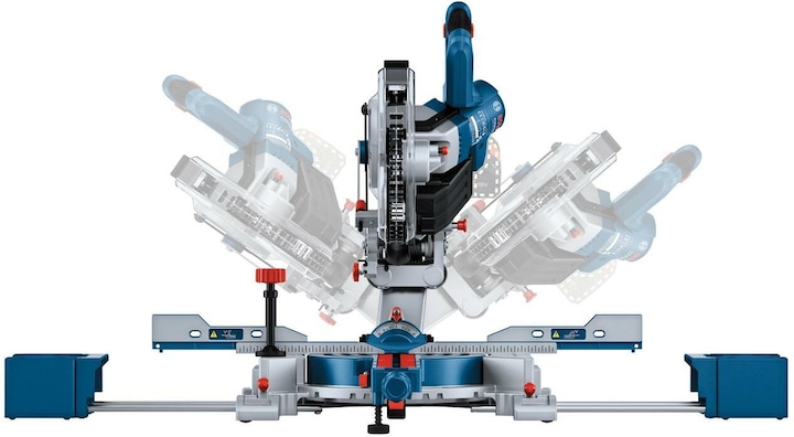 Image du produit Bosch Professional Scie pendulaire à onglet à accu BOSCH Click+Go GCM 18V-216 D BITURBO