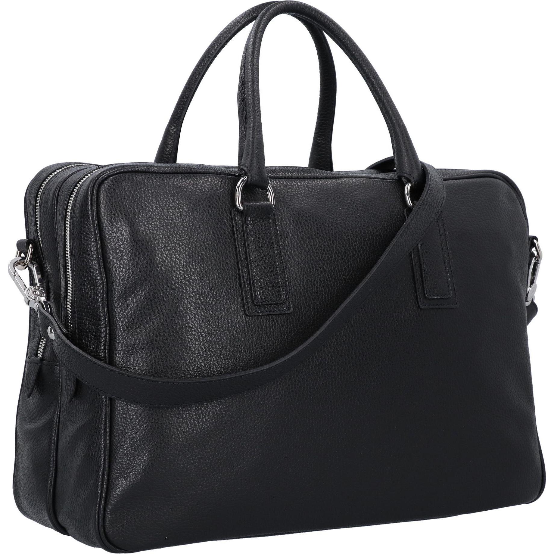 Thumbnail - Abro, Handtasche, Adria Aktentasche Leder 40 cm, Schwarz