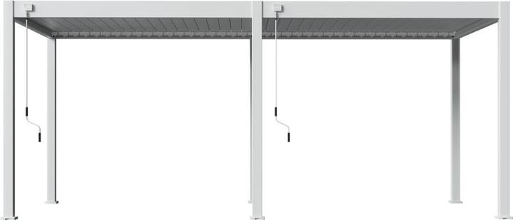 Image du produit Weide Pergola Deluxe Plus 3x6m avec toit à lamelles Blanc (300 cm, 600 cm)