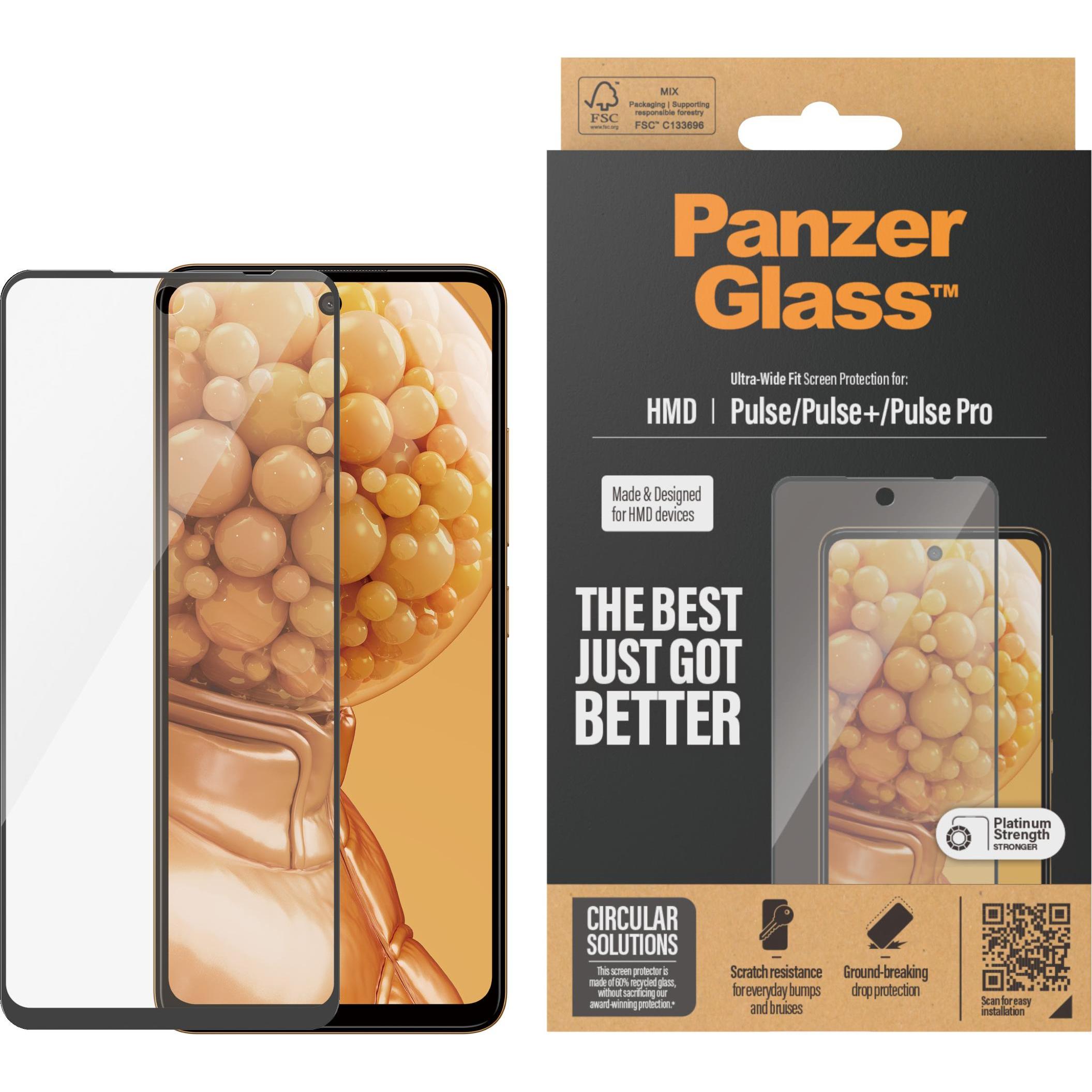 Thumbnail - PanzerGlass Ultra-Wide Fit, Smartwatch Schutzfolie, Transparent