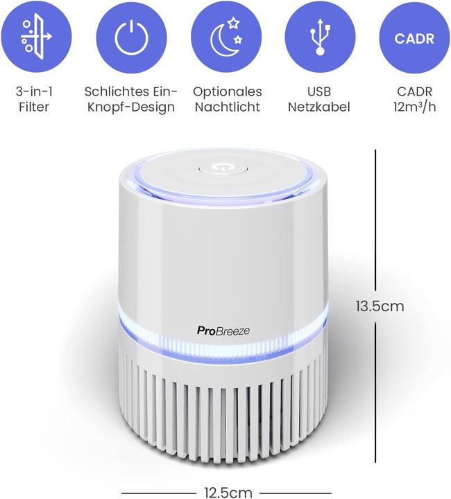 Image du produit Breeze 3-in-1 Mini Luftreiniger
