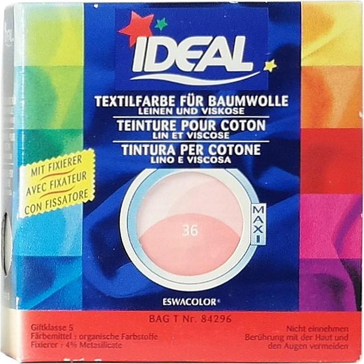 Actual product image Ideal / Eswacolor Textile colour (1 Wash cycle, Liquid detergent)