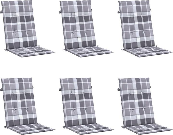 Produktbild vidaXL Gartenstuhlauflage für Hochlehner (120 x 50 cm)