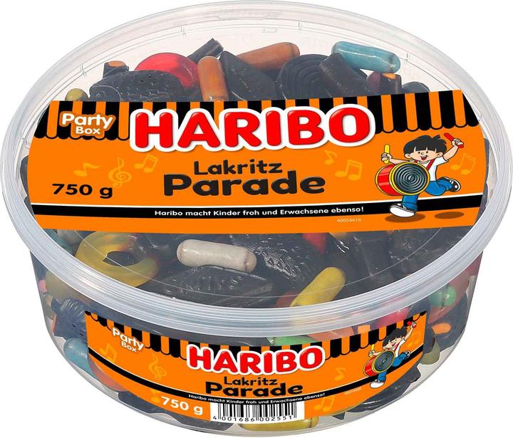 Immagine prodotto Haribo Liquirizia Parade 750,0 g (1 pz., 750 g)