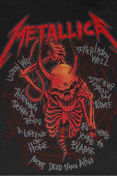 Immagine prodotto Metallica Skull Screaming Red Back Print (Hoodie) (L)