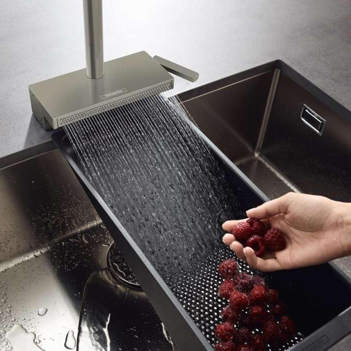 Immagine prodotto hansgrohe Miscelatore da cucina monocomando Aquno Select M81 250 (finitura acciaio inox)