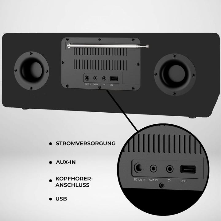 Image du produit Denver MIR-270B (DAB+ DAB, FM, Bluetooth, WiFi)