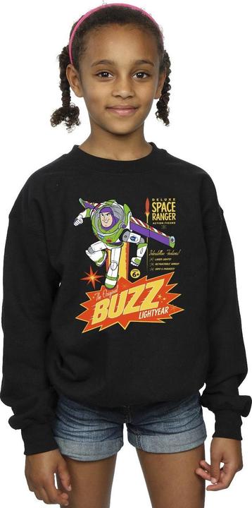 Produktbild Disney Toy Story Buzz Lightyear Space Sweatshirt Mädchen (140, 146)