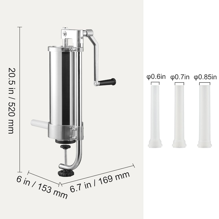 Produktbild Ich-zapfe Wurstfüller, Wurstfüllmaschine, Wurstpresse - 3L