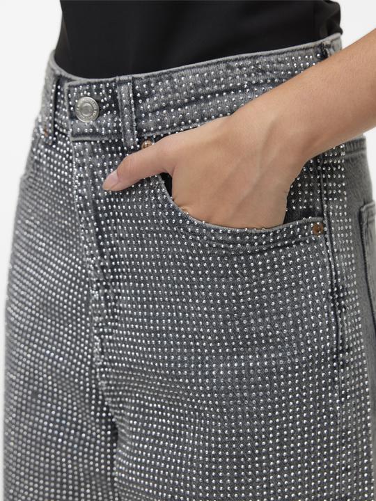 Actual product image Vero Moda VMBILLIE Hohe Taille Barrel Fit Jeans Mom Jeans (W30/L34)