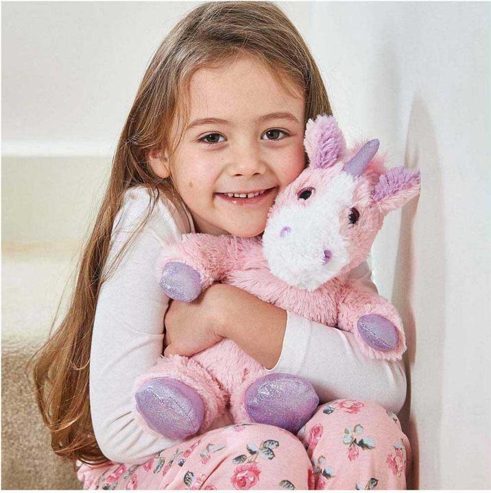 Image du produit Braet Warmies - Licorne rose (30 cm)