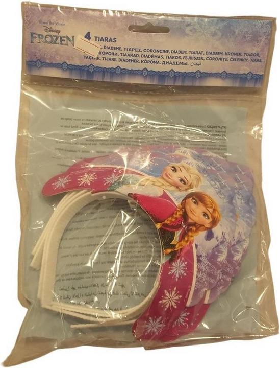Actual product image Disney Frozen Northern Lights Anna And Elsa Tiara (Pack of 4) (4 pcs.)
